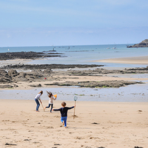 Camping Strand für Kinder Bretagne