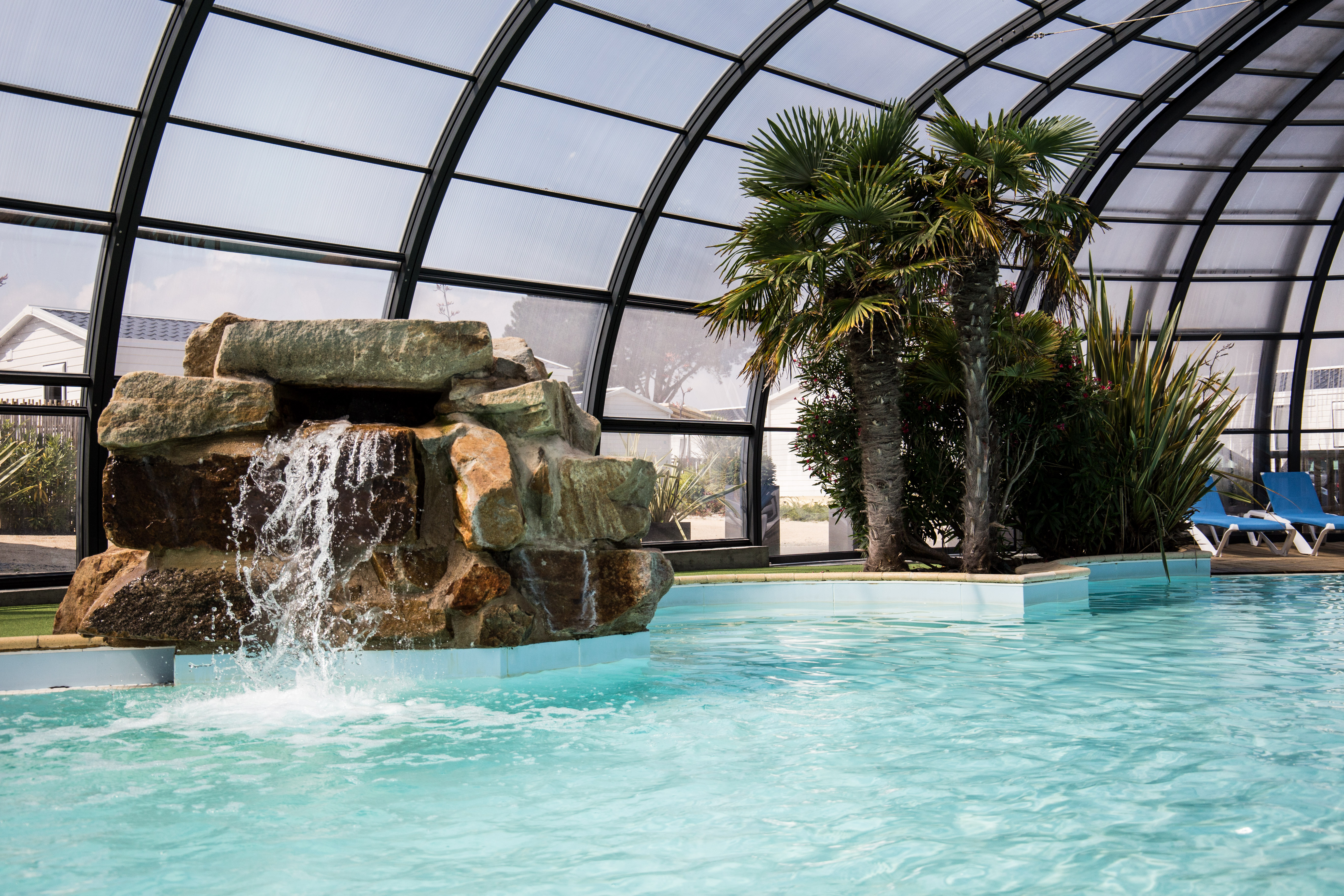 Camping mit Familienpool Bretagne