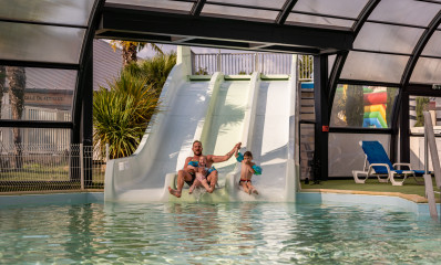 Campsite with Pool and Waterslide Emerald Coast