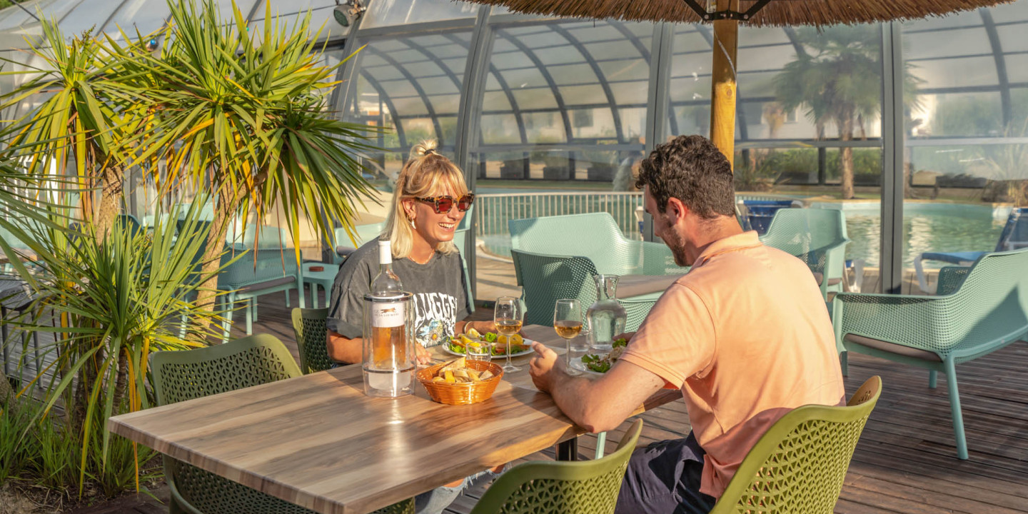 Camping Emerald Coast restaurant