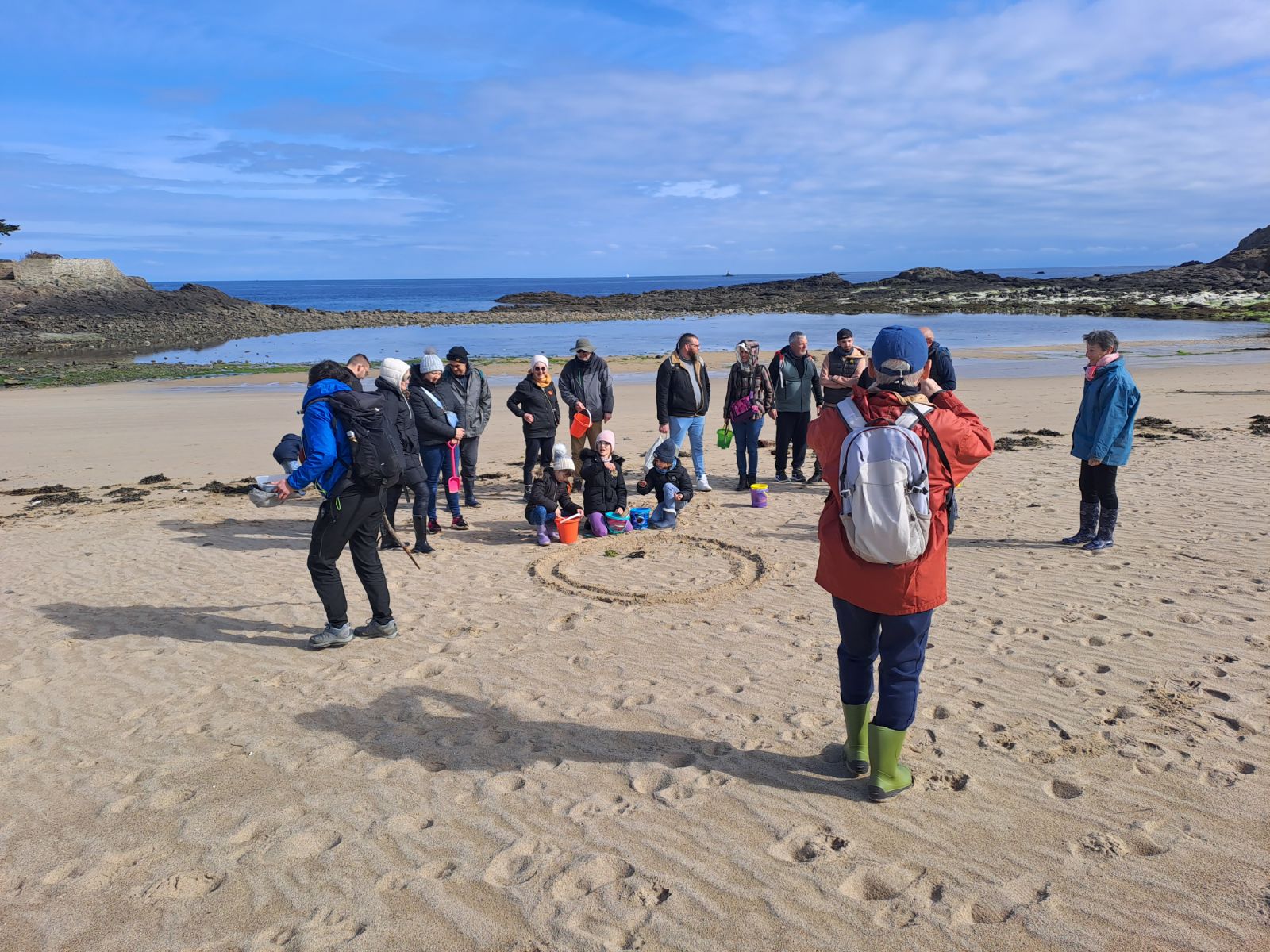 Camping Émeraude Visite Estran Bretagne